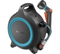 Dévidoir automatique portable - GARDENA - MoveMatic - Tuyau de 12,5 m Ø 8,5 mm + Tuyau de raccordement de 1,5 m + Pistolet-arrosoir