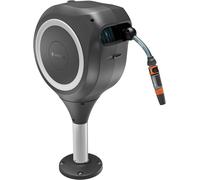 Dévidoir automatique pour terrasse RollUp M - 20 m - GARDENA - Bleu turquoise - 18615-20
