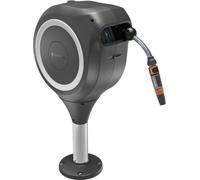 Dévidoir Automatique Terrasse GARDENA RollUp S, Blanc, Longueur 15 m, Tuyau 13 mm