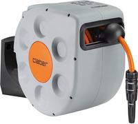 dévidoir claber® Premium avec enrouleur automatique et système Slow Rewind 10m