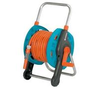 Dévidoir d'arrosage portable + Tuyau 20 m - 13 mm