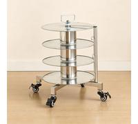 Dévidoir de câbles portable pour une gestion efficace des câbles | Dévidoir de câbles à roulettes pour enrouleurs de câbles(3 Tier)