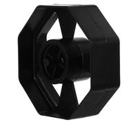 Dévidoir de Ruban Adhésif de Bureau, Noyau de Rechange Noir | Plastique, Insert Simple avec Roue Interne, Base Stable et Coupe D’une Main, pour Atelier et Salle