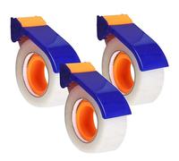 Dévidoir De Ruban Adhésif De Moins De 50 Mm, Lot De 3 ¿ Facile À Utiliser, Coupe Rapide, Matériau Pp Durable, Design Ergonomique, Portable