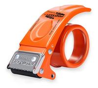 Dévidoir De Ruban Adhésif Portable 50 Mm (2 Pouces) Orange - Léger, Ergonomique, Poignée Antidérapante, Couteau Intégré, Acier Inoxydable Durable