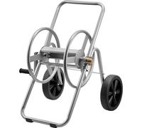 Dévidoir de tuyau VEVOR, 6096/9144cm Dévidoir de tuyau de jardin avec deux roues en PU, poignée & panier en filet robuste, enrouleur de tuyau, enrouleur de tuyau mobile pour l'arrosage du jardin, le l