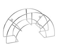 Sauvic 03303 Support pour Tuyau d'Arrosage Inoxydable Grand 46 x 15 x 26 cm