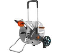 Gardena Dévidoir sur roues CleverRoll L Easy 18550-20 100 m Aquastop anti-goutte Gris
