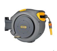 Hozelock Dévidoir de tuyau Auto Reel 20 - 20 m - Gris/Jaune