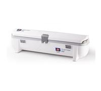WRAPMASTER Dérouleur de Film Alimentaire 45cm - Distributeur de Film Étirable, Aluminium et Papier Cuisson - Dévidoir Professionnel Coupe Simple et Précise - À Utiliser avec Recharge Wrapmaster 45cm