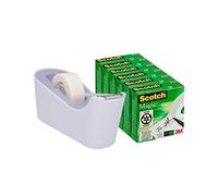 Devidoir Scotch C18 Lavande avec 6 rouleaux Scotch Magic 19 x 33 cm