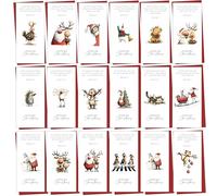 Devine-moi Noël - 18 cartes de Noël avec des énigmes sur le devant - Cartes à déplier