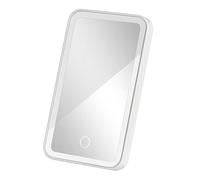 DEVNWIGMO Miroir de Maquillage Tabletop pour Ajustement de Lumière Mémoire Automatique Support Stable Adapté pour Femmes Cadeaux C, Blanche