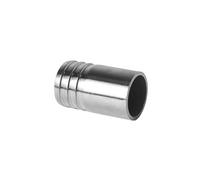 DeVow Connecteur de raccord de tuyau en acier inoxydable 304, 6mm 8mm 10mm 12mm 13mm 14mm 16mm 18mm 19mm 20mm 26mm 32mm, raccord de tuyau, adaptateur coupleur(40MM_THREAD)