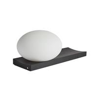 Dew table et applique murale frêne noir laqué Woud - 5712800028140
