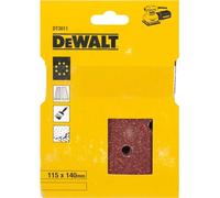 DEWALT 1/4 feuille abrasive pour ponceuses vibrantes 115x140mm grain 150 25 pièces DT3015-QZ