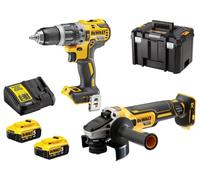 DeWALT 18V AKU set perceuse + meuleuse d'angle DCD796 + DCG405 DCK2080P2T