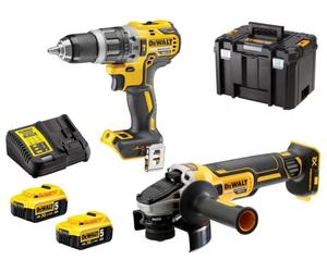 DeWALT 18V AKU set perceuse + meuleuse d'angle DCD796 + DCG405 DCK2080P2T