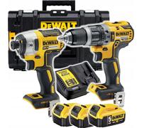 Dewalt 18V Combo Set (Dcd796+Dcf887) 3X5.0Ah Tough System Dck266P3
