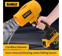 Dewalt 30000 tr/min ventilateur d'air sans brosse ventilateur Turbo sans fil ventilateur violent portatif sèche-linge 20V outil de soufflage de poussière Rechargeable 1Battery 1Charger-eu