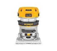 DEWALT - Affleureuse Paume Compacte - D26200-QS - Affleureuse avec Pince de 6-8mm, Lampe LED et Vitesse Variable - Vitesse à Vide 16000-27000tr/min - 900W