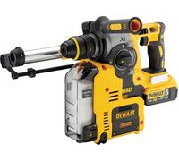 Marteau sans balai DeWALT 18 V XR Li-Ion avec système intégré. par aspiration DCH275P2
