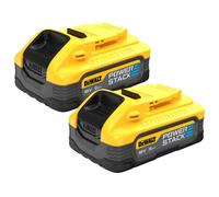 DeWALT - Batterie 18V POWERSTACK 5,0 Ah, 2 pièces DCBP518H2