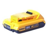 DEWALT - Batterie XR 18V 2 Ah Li-Ion - DCB183-XJ - Compatible Avec Tous Les Outils XR 18V Bricolage et Jardin DEWALT - Témoin de Charge Lumineux