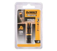 DEWALT Bits T20 50 mm EXTR. torsion d'impact (2ST)