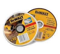 DEWALT Disque à tronçonner DEWALT en acier inoxydable plat 125 mm x 1,2 mm DT42340TZ-QZ Quantité:1