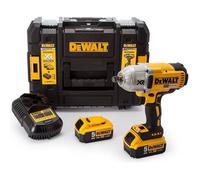 DEWALT DCF899P2-GB Autre Boulonneuse à chocs 950Nm + 2 batteries 18V 5Ah Li-ion + coffret, Norme