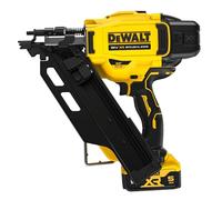 DeWALT - Cloueuse sans fil 18V 50-90 mm, 2 batteries 5,0 Ah XR, chargeur DCN930P2