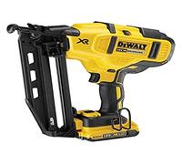 DEWALT - Cloueur de Finition XR 18V 2 Ah - DCN660D2-QW - Cloueur sans Fil avec Mallette, 2 Batteries et Chargeur - 16 Ga - Sans Gaz - Mode Coup par Coup ou Rafale - Magasin 20° de 110 Clous Ø1,2 mm
