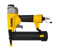 DEWALT - Cloueur Pneumatique 18 GA - DPSB2IN1-XJ - Agrafeuse Pneumatique - Pilote le Brad et les Agrafes - Longueur des Clous 15-40 mm - Profondeur Ajustable - 4,8-7 Bar