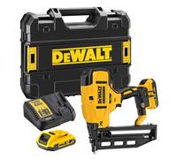 Cloueur droit sans fil DeWalt XR 18 V avec deuxième fixation (2 x 2 Ah) (calibre 16) DCN662D2