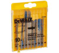 DEWALT DEWALT 10 pcs. Jeu de lames de scie sauteuse HSS DT2292-QZ Quantité:1