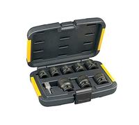 DEWALT Coffret de 9 Douilles à chocs - DT7507-QZ - Conviens pour les Visseuses et Boulonneuses à Chocs 1/2"