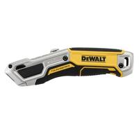 DEWALT Couteau Fixe Heavy-Duty pour Professionnels - Idéal pour les Travaux de Précision avec Lame Rétractable