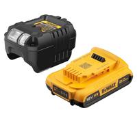 DeWalt DCB 1102 D1 Kit de démarrage sans fil 18 V avec 1x batterie 2,0 Ah + chargeur DCB 1102