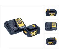 DeWalt DCB 1104 M1 kit de démarrage 12 V / 18 V 1x batterie 4,0 Ah + chargeur DCB 1104