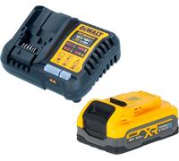 DeWalt DCB 1104 S1 Kit de démarrage sans fil avec chargeur rapide + 1x batterie Powerstack 18 V 3,5 Ah