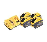 DeWalt DCB 118 Y4 Kit de démarrage 18 V / 54 V 4x XR FLEXVOLT 12 Ah + chargeur