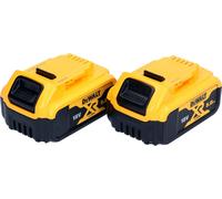 DeWalt DCB 184 P2 Battery Set 2x 18 V 5,0 Ah / 5000 mAh Li-Ion XR