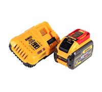 DeWalt Batterie XR Flexvolt DCB547 9 Ah 18 V/54 V + chargeur rapide DCB118 Jaune