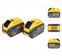 DeWalt DCB548 Batterie XR FLEXVOLT 12 Ah / 12000 mAh Li-Ion 18 V / 54 V max. - avec indicateur de charge - 2 pcs