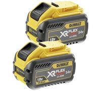 DEWALT DCB548Y2 pack 2 batteries DCB548 12Ah flexvolt 18v-54v Li-ion