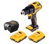 DeWalt DCD 708 D2 Perceuse-visseuse sans fil 18 V 65 Nm Brushless + 2x batterie 2,0 Ah + chargeur