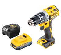 DeWalt DCD 791 E1 Perceuse-visseuse sans fil 18 V 70 Nm Brushless + 1x batterie Powerstack 1,7 Ah + chargeur