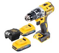 DeWalt DCD 791 E2 Perceuse-visseuse sans fil 18 V 70 Nm Brushless + 2x Powerstack batterie 1,7 Ah + chargeur