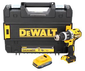 DeWalt DCD 796 E1T Perceuse-visseuse à percussion sans fil 18 V 70 Nm Brushless + 1x batterie Powerstack 1,7 Ah + chargeur + TSTAK